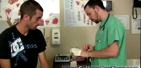  Doctor horny movie gay Damien was experiencing some more jaw ache